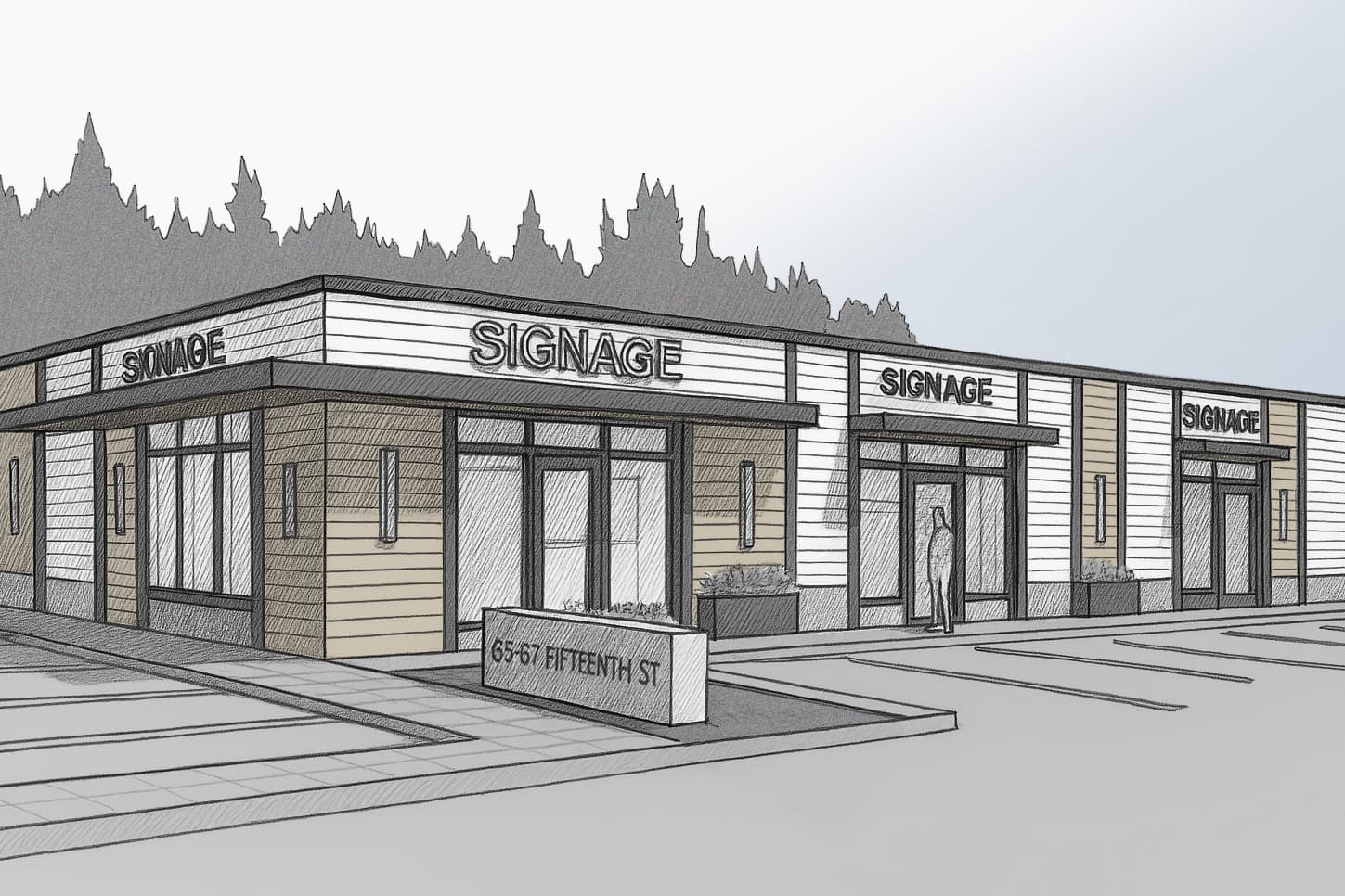 Fifth Street Commercial – Re-Cladding & Redesign